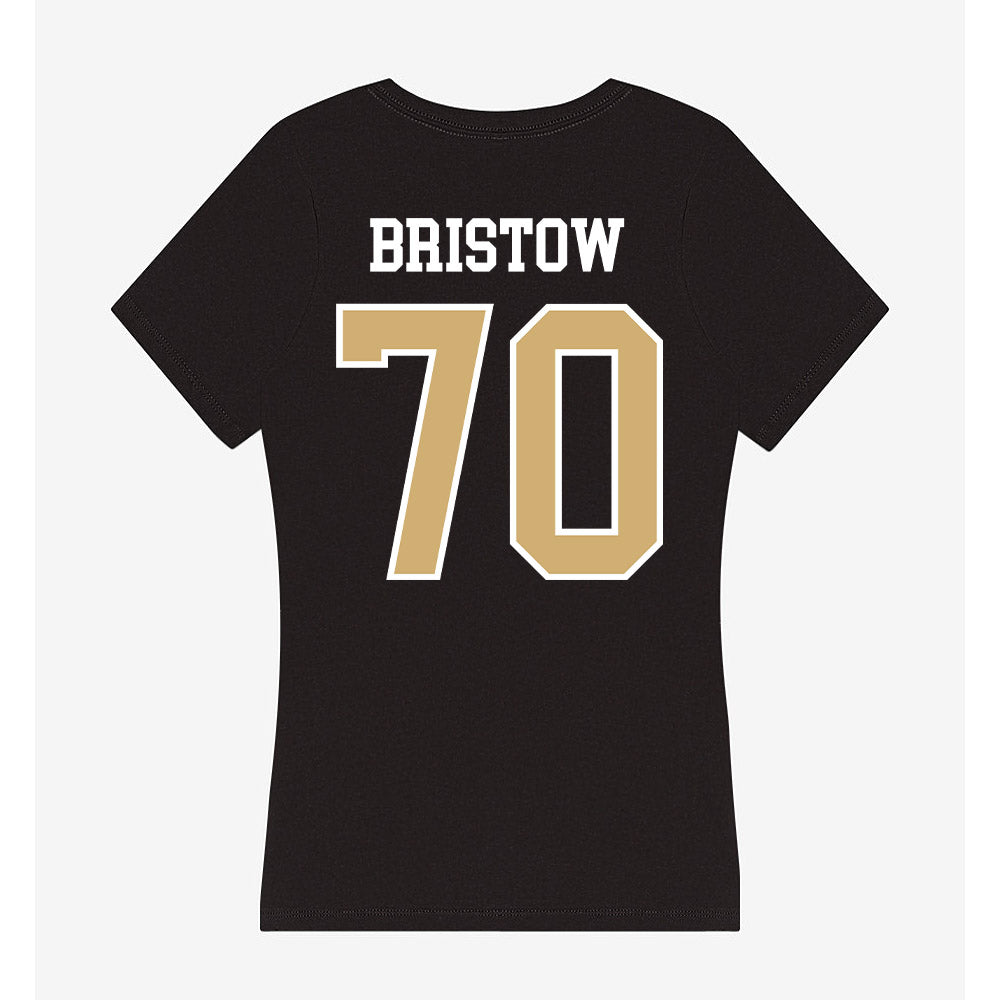 Vanderbilt - NCAA Baseball : Tristan Bristow - Women's V-Neck T-Shirt-1