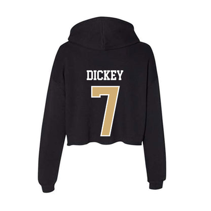 Vanderbilt - NCAA Football : Drew Dickey - Women's Crop Fleece Hoodie-1