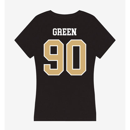 Vanderbilt - NCAA Baseball : Miller Green - Women's V-Neck T-Shirt-1