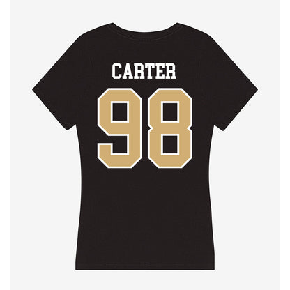 Vanderbilt - NCAA Baseball : Greysen Carter - Women's V-Neck T-Shirt-1