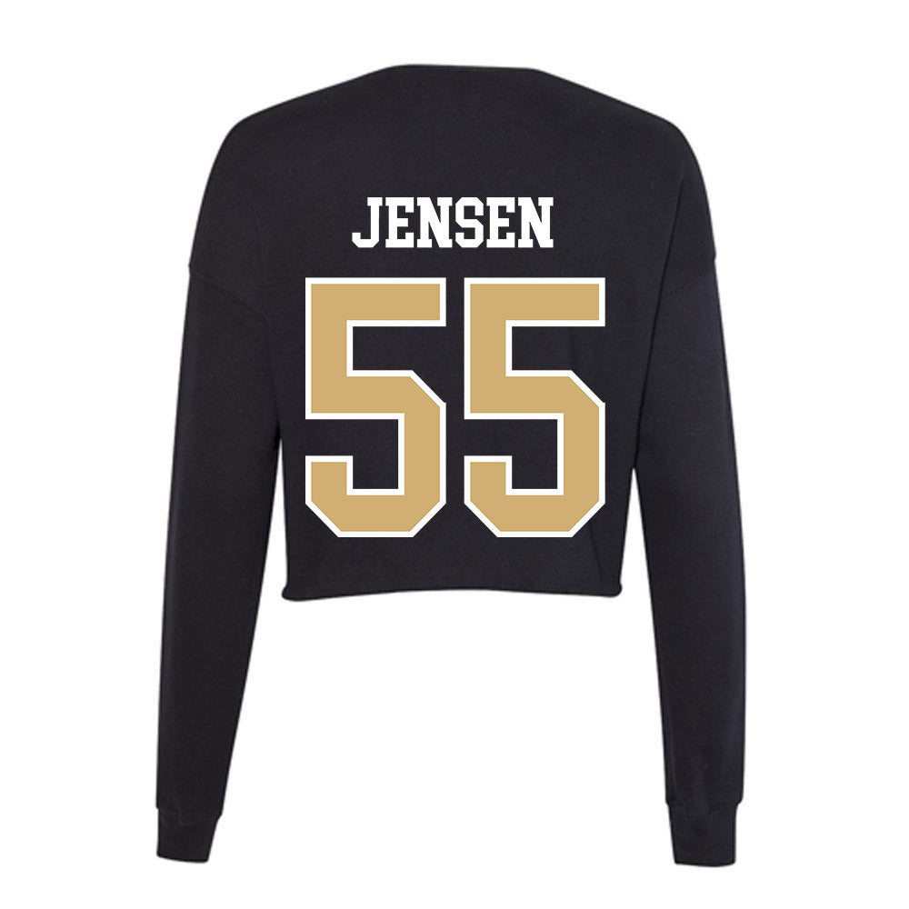 Vanderbilt - NCAA Baseball : Max Jensen - Women's Cropped Crew Fleece-1