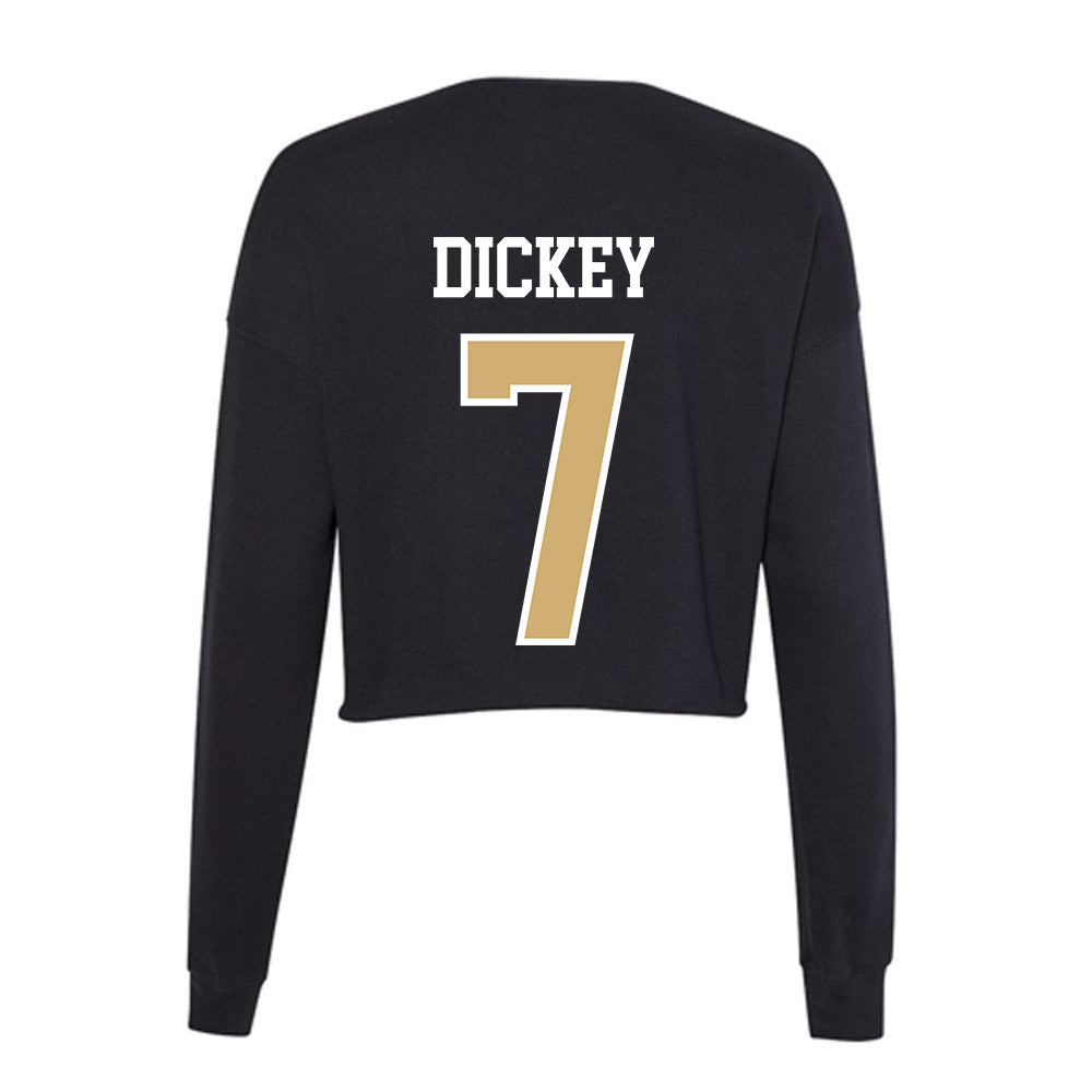 Vanderbilt - NCAA Football : Drew Dickey - Women's Cropped Crew Fleece-1