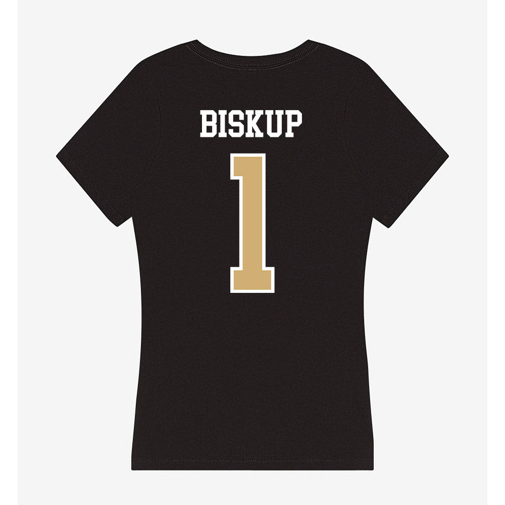 Vanderbilt - NCAA Women's Lacrosse : Jaime Biskup - Women's V-Neck T-Shirt-1