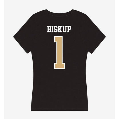 Vanderbilt - NCAA Women's Lacrosse : Jaime Biskup - Women's V-Neck T-Shirt-1
