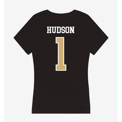 Vanderbilt - NCAA Football : Trent Hudson - Women's V-Neck T-Shirt-1