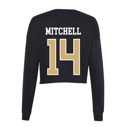 Vanderbilt - NCAA Women's Basketball : Aiyana Mitchell - Women's Cropped Crew Fleece-1