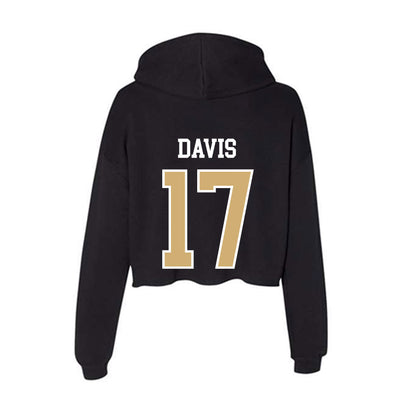 Vanderbilt - NCAA Football : Mark Davis - Women's Crop Fleece Hoodie-1