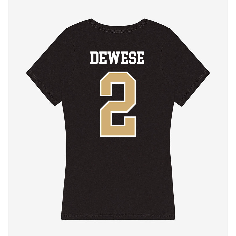 Vanderbilt - NCAA Women's Volleyball : Taryn Dewese - Women's V-Neck T-Shirt-1