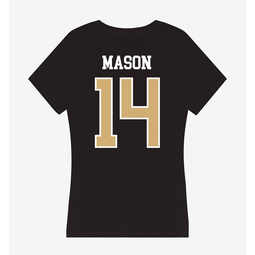 Vanderbilt - NCAA Women's Volleyball : Giovanna Mason - Women's V-Neck T-Shirt-1