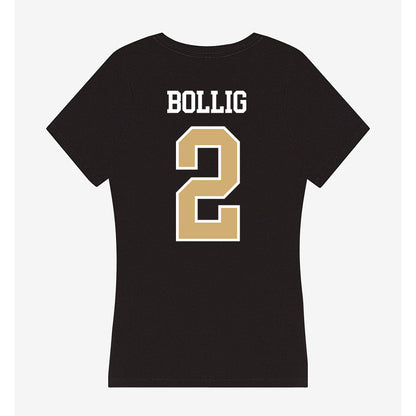 Vanderbilt - NCAA Women's Soccer : Ally Bollig - Women's V-Neck T-Shirt-1