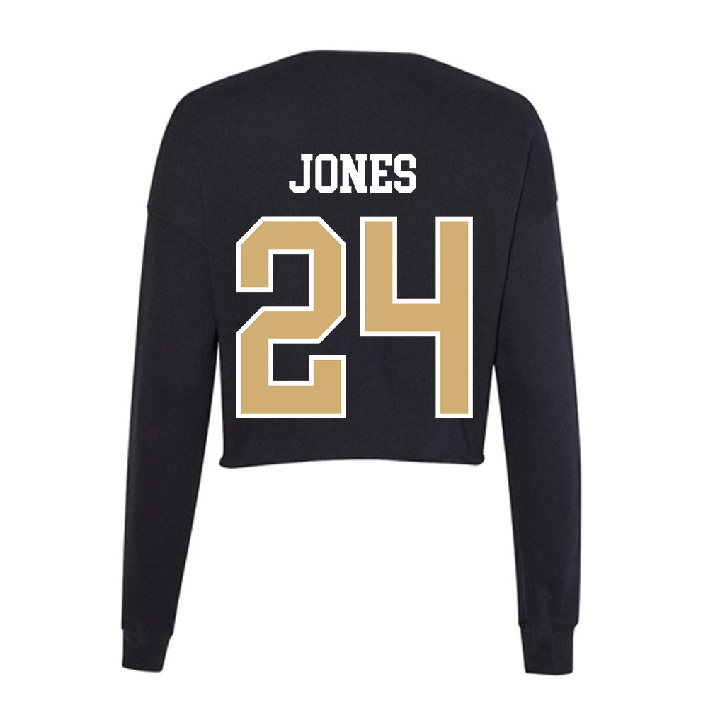 Vanderbilt - NCAA Women's Soccer : Courtney Jones - Women's Cropped Crew Fleece-1