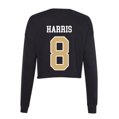 Vanderbilt - NCAA Men's Basketball : Tyler Harris - Women's Cropped Crew Fleece-1