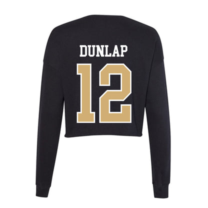 Vanderbilt - NCAA Women's Volleyball : Kayla Dunlap - Women's Cropped Crew Fleece-1
