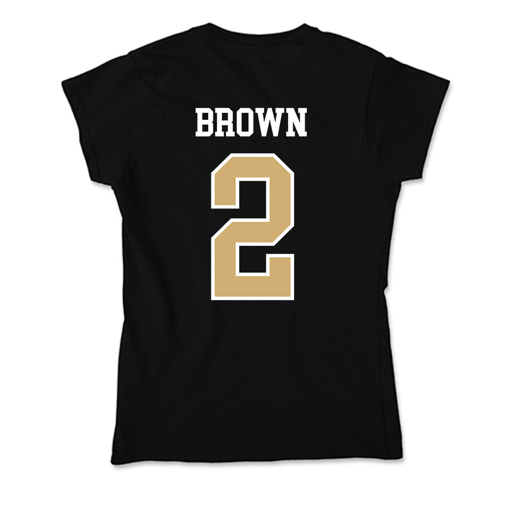 Vanderbilt - NCAA Women's Basketball : Jada Brown - Soft Style Women’s T-Shirt-1