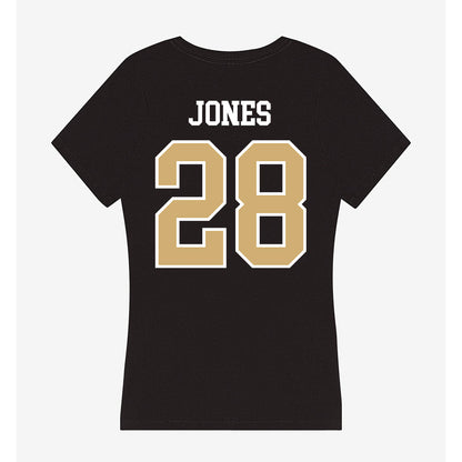 Vanderbilt - NCAA Football : Thomas Jones - Women's V-Neck T-Shirt-1