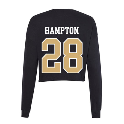 Vanderbilt - NCAA Baseball : Will Hampton - Women's Cropped Crew Fleece-1