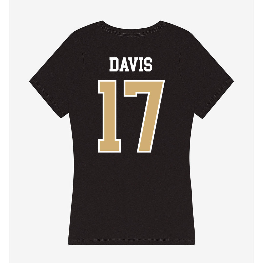 Vanderbilt - NCAA Football : Mark Davis - Women's V-Neck T-Shirt-1
