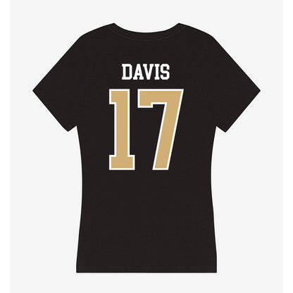 Vanderbilt - NCAA Football : Mark Davis - Women's V-Neck T-Shirt-1
