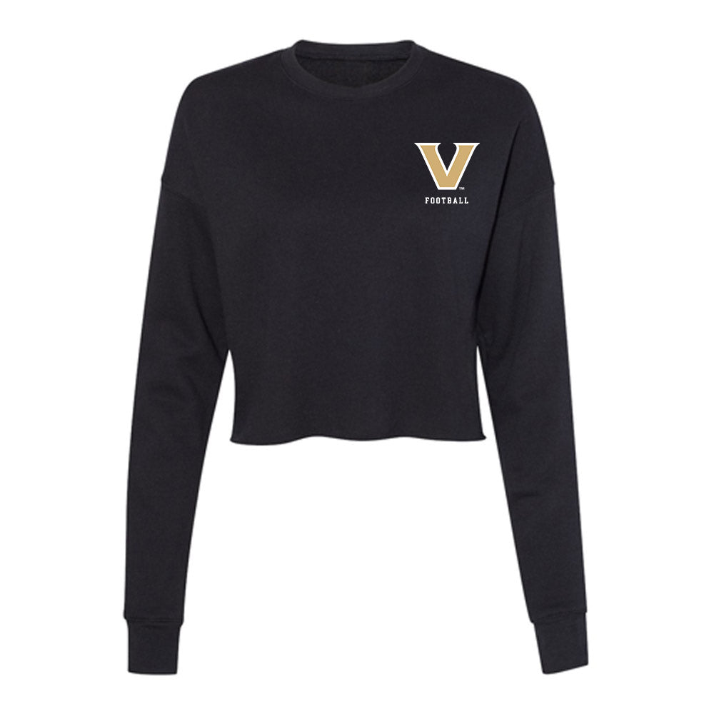 Vanderbilt - NCAA Football : Emmanuel Adebi - Women's Cropped Crew Fleece-0