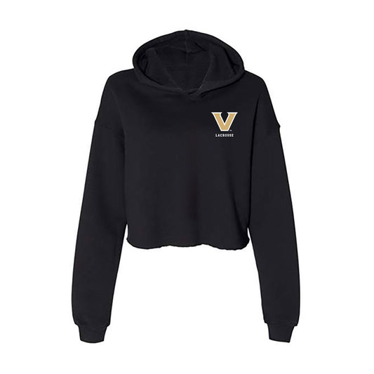 Vanderbilt - NCAA Women's Lacrosse : Shea Panzik - Women's Crop Fleece Hoodie-0