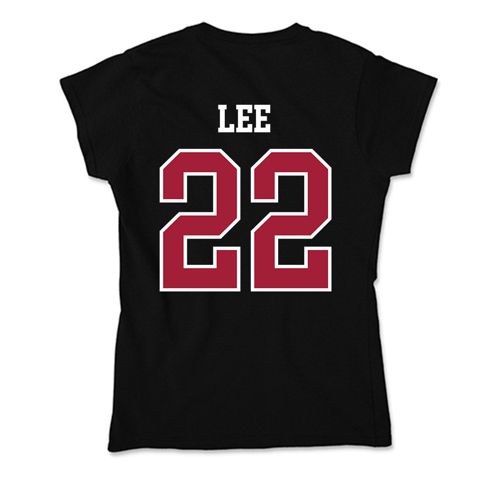 Arkansas - NCAA Baseball : Peyton Lee - Soft Style Women’s T-Shirt-1