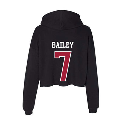 Arkansas - NCAA Women's Soccer : Erin Bailey - Women's Crop Fleece Hoodie-1