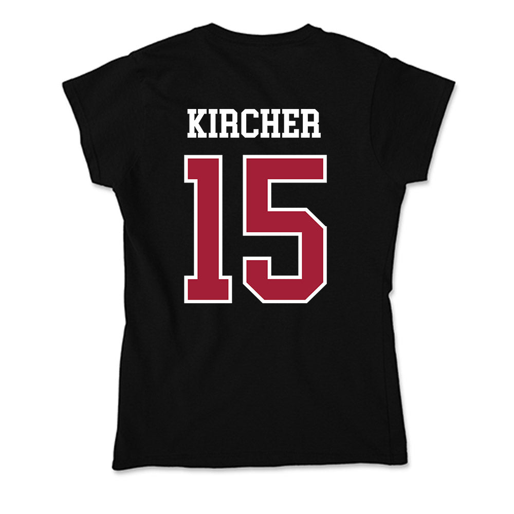 Arkansas - NCAA Baseball : Jackson Kircher - Soft Style Women’s T-Shirt-1