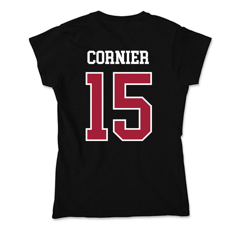 Arkansas - NCAA Women's Volleyball : Gaby Cornier - Soft Style Women’s T-Shirt-1