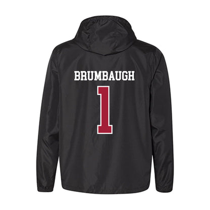 Arkansas - NCAA Baseball : Carson Brumbaugh - Windbreaker-1