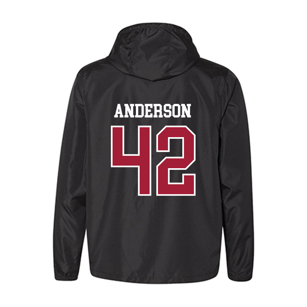 Arkansas - NCAA Baseball : Michael Anderson - Windbreaker-1