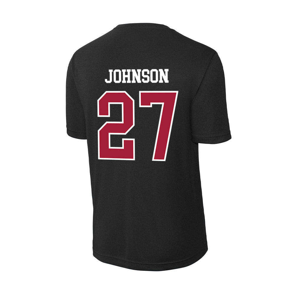 Arkansas - NCAA Football : Ahkhari Johnson - Activewear T-Shirt-1