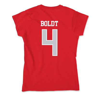 Gonzaga - NCAA Women's Rowing : Svenja Boldt - Soft Style Women’s T-Shirt-1