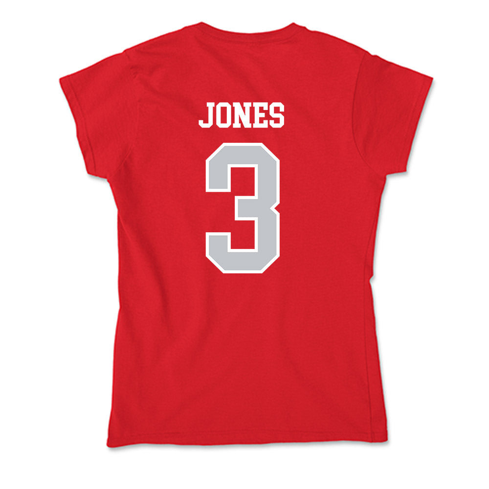 Gonzaga - NCAA Women's Soccer : Kylie Jones - Soft Style Women’s T-Shirt-1