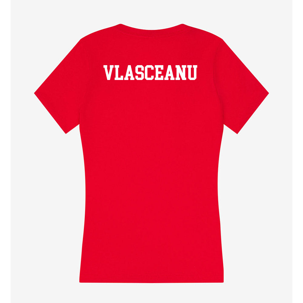 Gonzaga - NCAA Men's Rowing : Nicholas Vlasceanu - Women's V-Neck T-Shirt-1