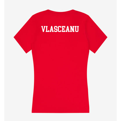 Gonzaga - NCAA Men's Rowing : Nicholas Vlasceanu - Women's V-Neck T-Shirt-1