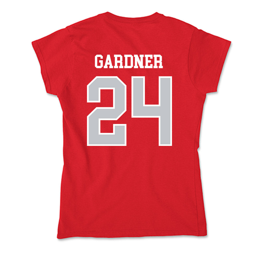 Gonzaga - NCAA Women's Basketball : Teryn Gardner - Soft Style Women’s T-Shirt-1