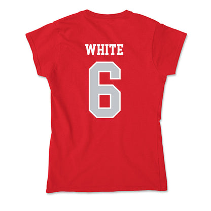 Gonzaga - NCAA Baseball : Landon White - Soft Style Women’s T-Shirt-1