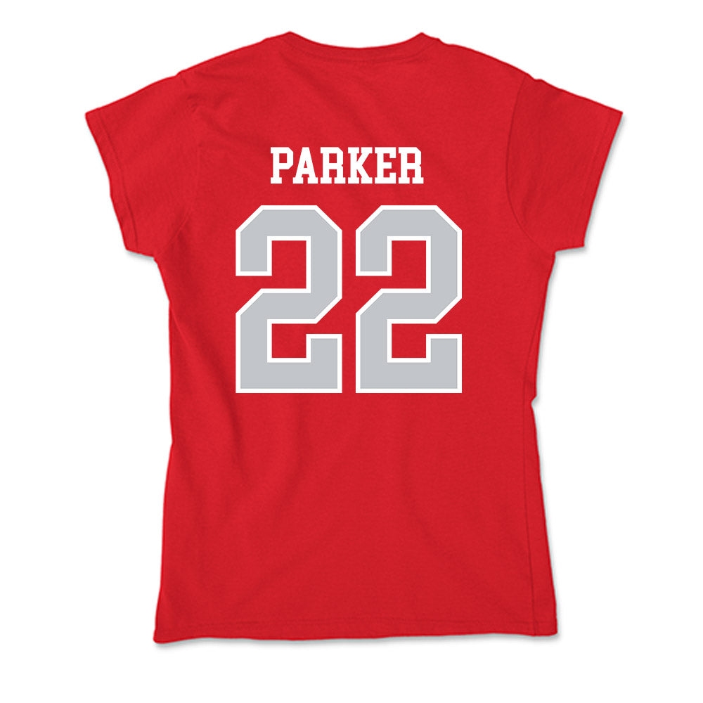 Gonzaga - NCAA Women's Soccer : Alexis Parker - Soft Style Women’s T-Shirt-1
