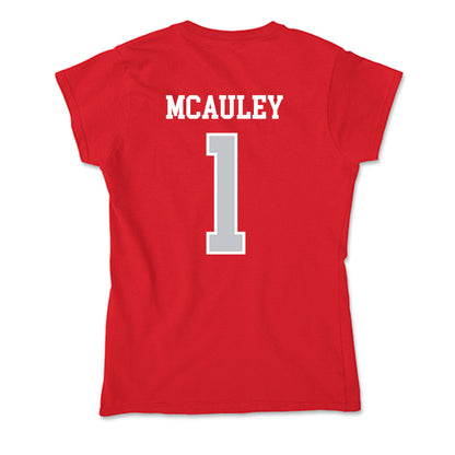 Gonzaga - NCAA Women's Volleyball : Kelly McAuley - Soft Style Women’s T-Shirt-1