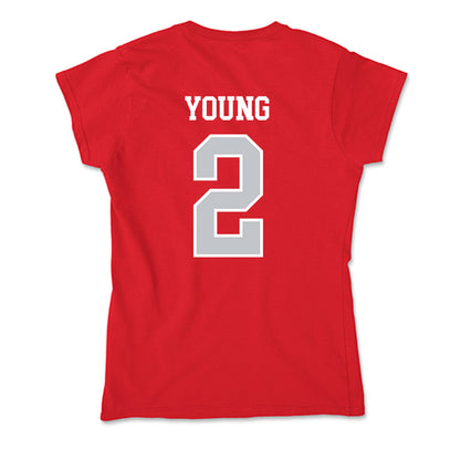 Gonzaga - NCAA Baseball : Ryder Young - Soft Style Women’s T-Shirt-1