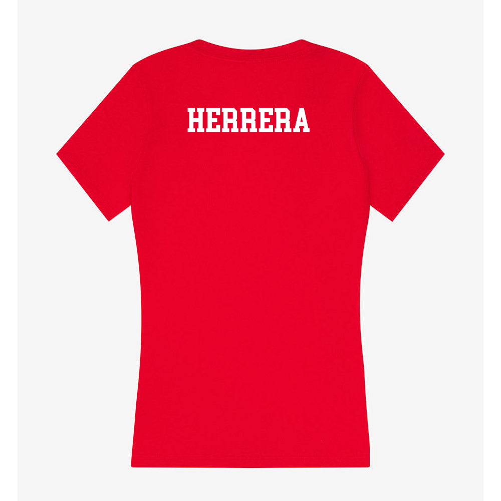 Gonzaga - NCAA Men's Tennis : Diego Herrera - Women's V-Neck T-Shirt-1