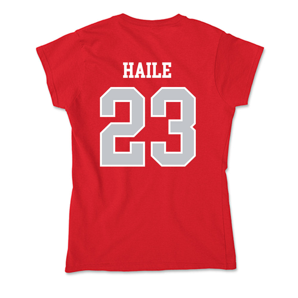 Gonzaga - NCAA Women's Basketball : Jaiden Haile - Soft Style Women’s T-Shirt-1
