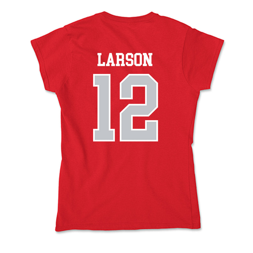 Gonzaga - NCAA Women's Volleyball : Autumn Larson - Soft Style Women’s T-Shirt-1