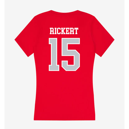 Gonzaga - NCAA Women's Volleyball : Maggie Rickert - Women's V-Neck T-Shirt-1