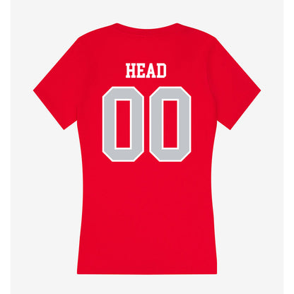 Gonzaga - NCAA Women's Soccer : Sydney Head - Women's V-Neck T-Shirt-1