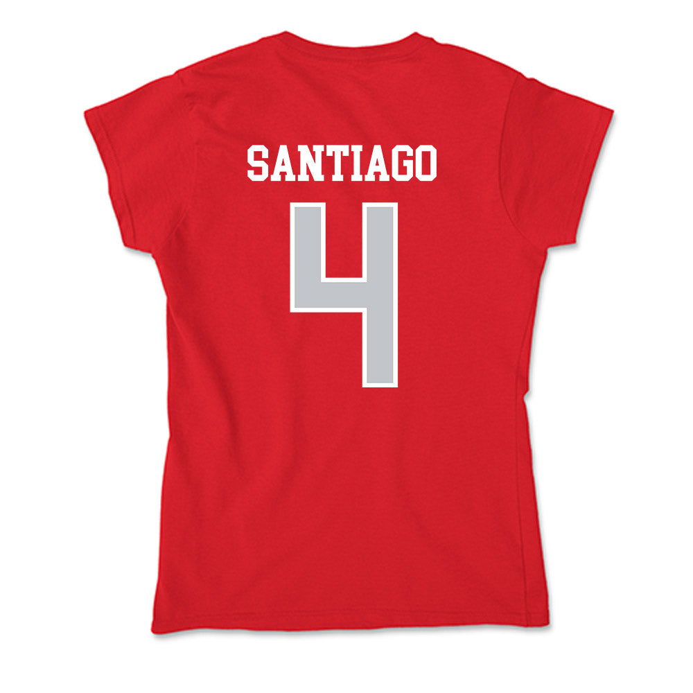 Gonzaga - NCAA Baseball : Kainoa Santiago - Soft Style Women’s T-Shirt-1