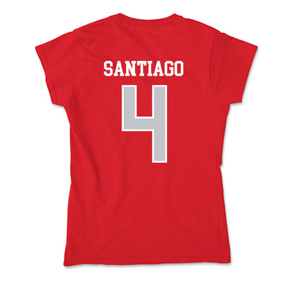 Gonzaga - NCAA Baseball : Kainoa Santiago - Soft Style Women’s T-Shirt-1