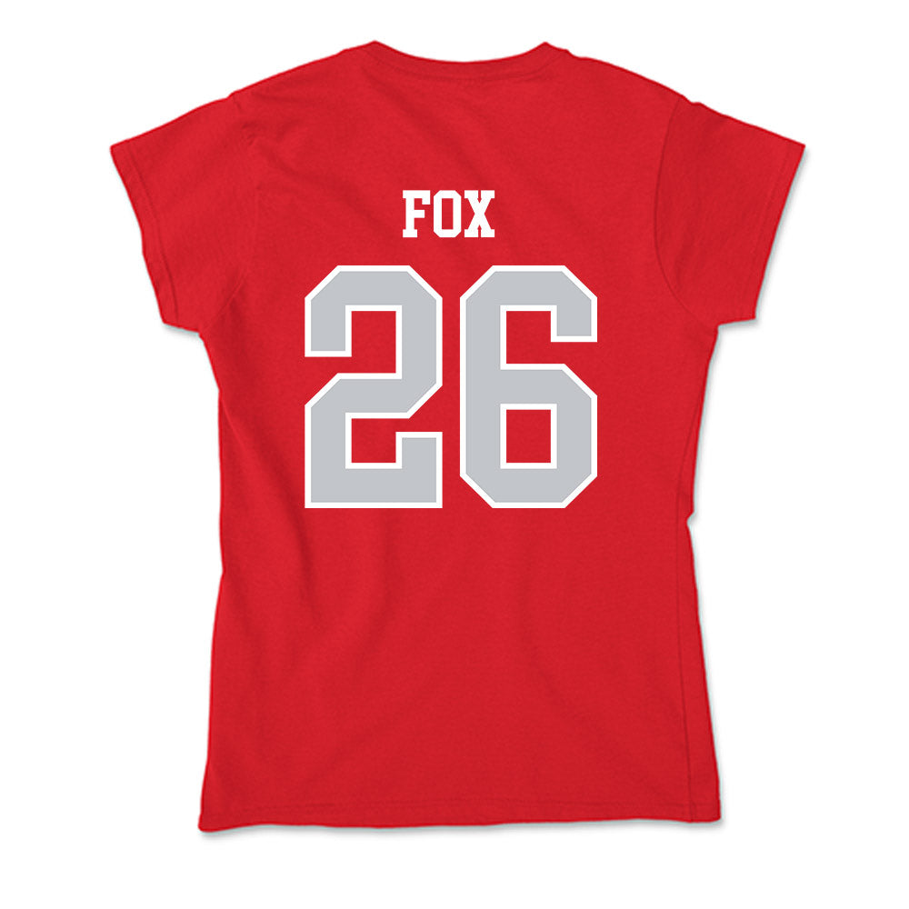 Gonzaga - NCAA Women's Soccer : Sofia Fox - Soft Style Women’s T-Shirt-1