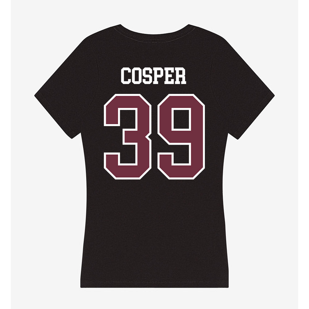 Mississippi State - NCAA Football : Kallen Cosper - Women's V-Neck T-Shirt-1