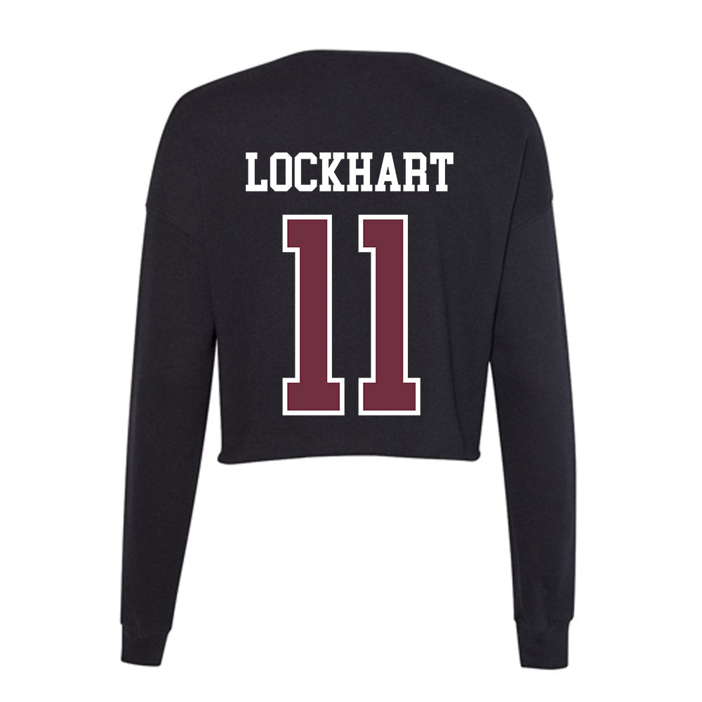 Mississippi State - NCAA Football : Tyler Lockhart - Women's Cropped Crew Fleece-1